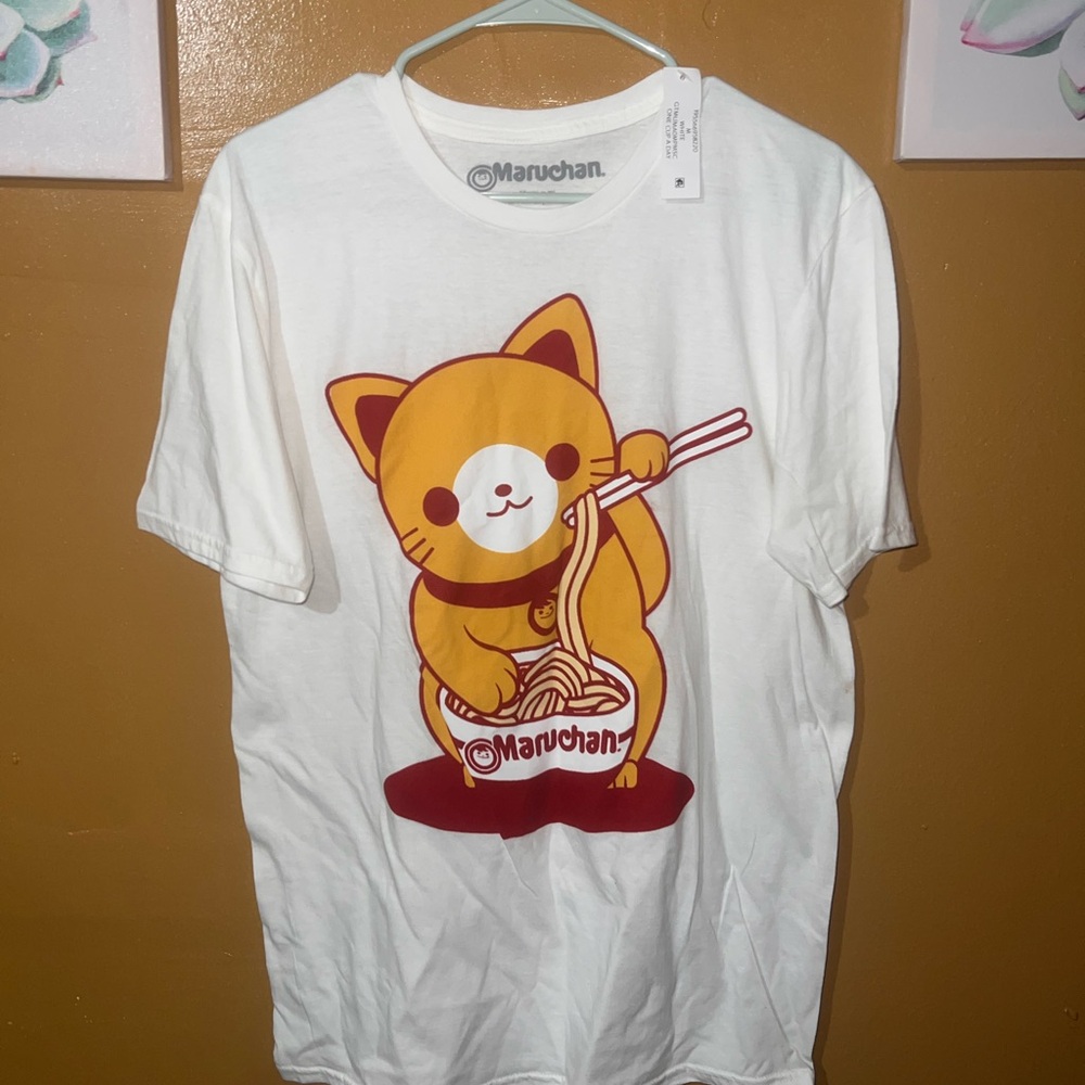 White Cat Graphic Tee